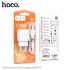 Hoco C143A (EU Socket) Charging Adapter